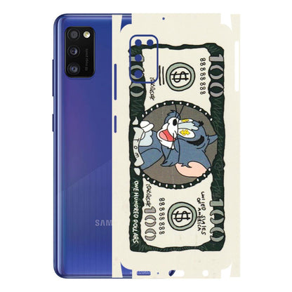 Samsung A/S Series Phone Skins (All Models) - Tom Hundred Dollar - 3D Embossed Finish (L-324) Samsung Galaxy A41