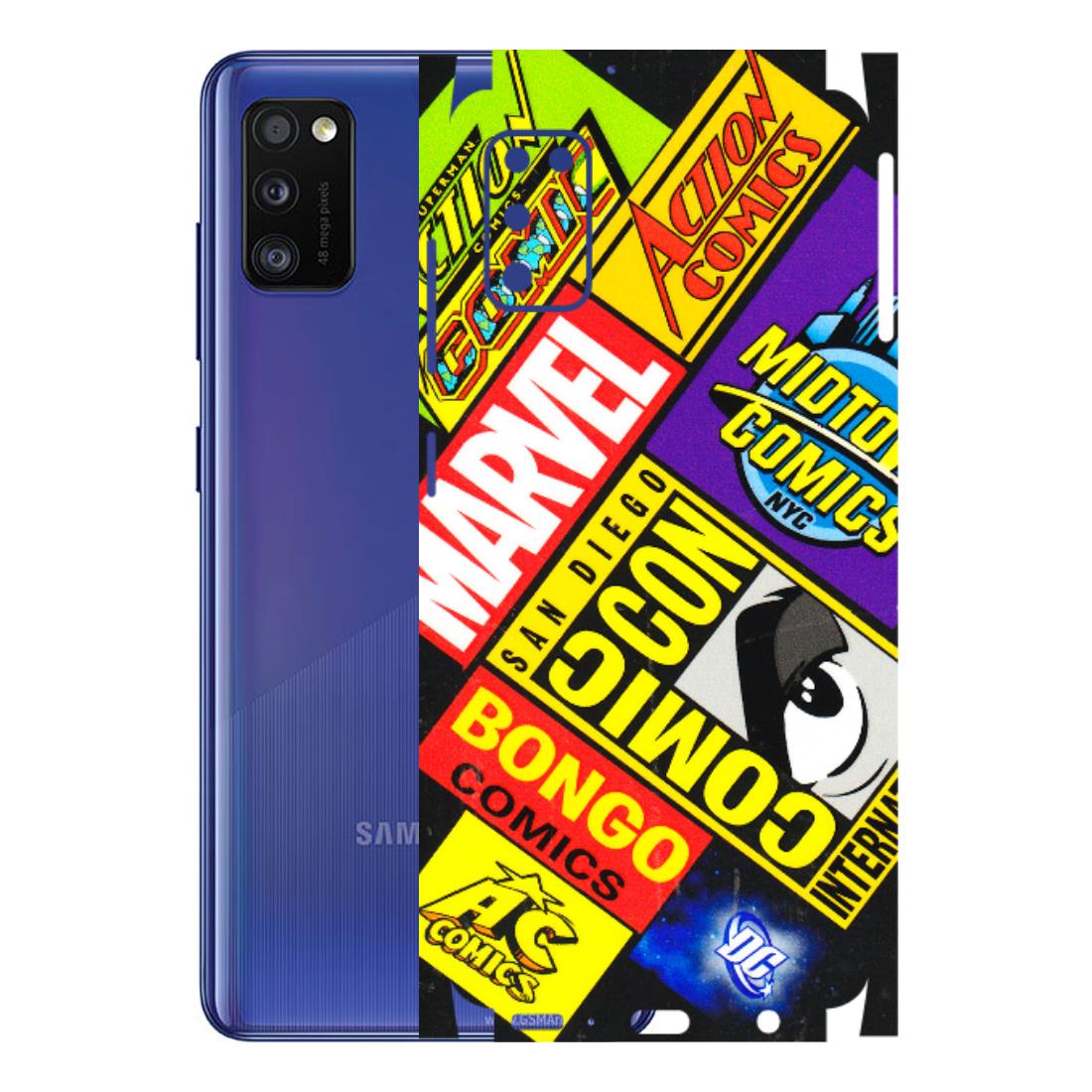 Samsung A/S Series Phone Skins (All Models) - Bongo Comic Con - 3D Embossed Finish (L-325) Samsung Galaxy A41
