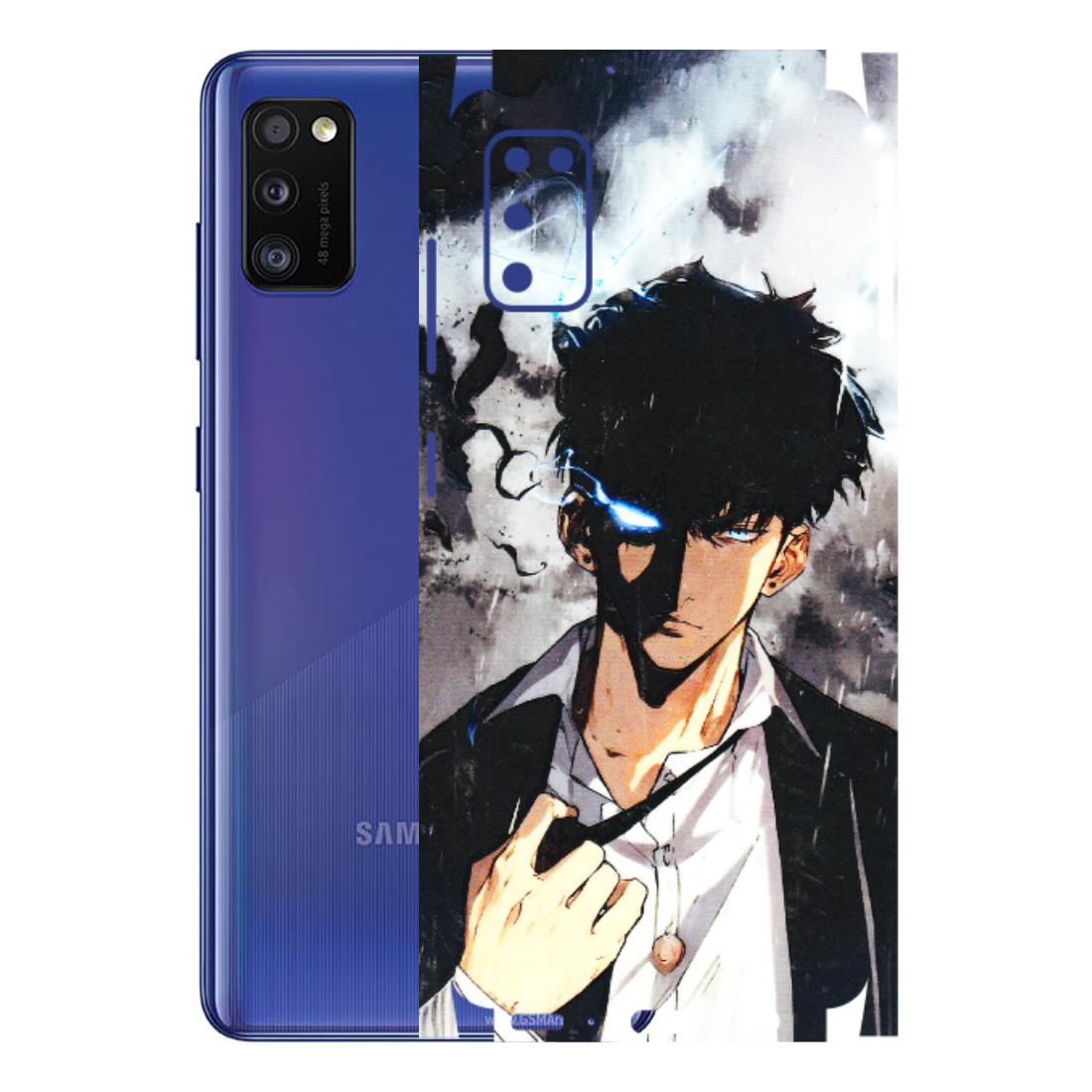 Samsung A/S Series Phone Skins (All Models) - Sung Jinwoo Manhwa Anime - 3D Embossed Finish (L-328) Samsung Galaxy A41