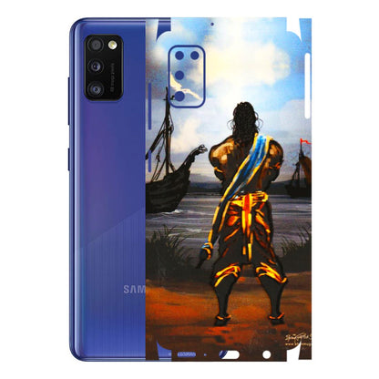Samsung A/S Series Phone Skins (All Models) - Heavenly God Figure - 3D Embossed Finish (L-34) Samsung Galaxy A41