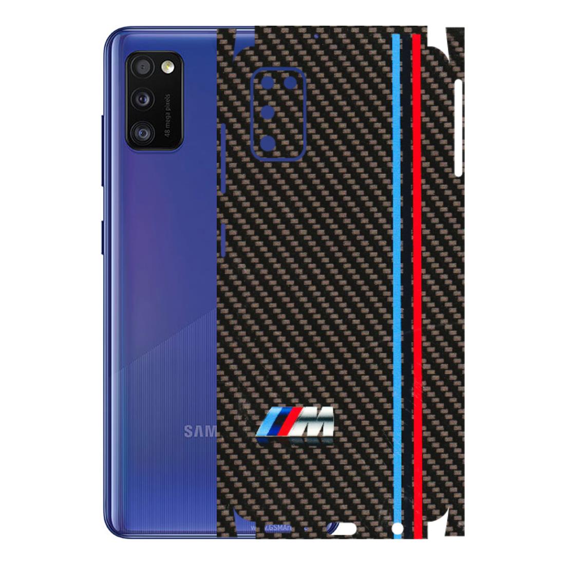 Samsung A/S Series Phone Skins (All Models) - BM Carbon Fiber Feels - 3D Embossed Finish (L-38) Samsung Galaxy A41