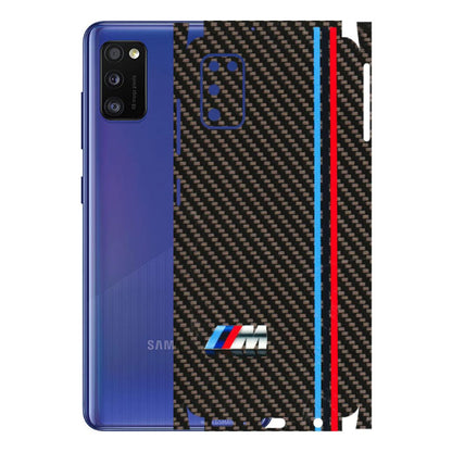 Samsung A/S Series Phone Skins (All Models) - BM Carbon Fiber Feels - 3D Embossed Finish (L-38) Samsung Galaxy A41
