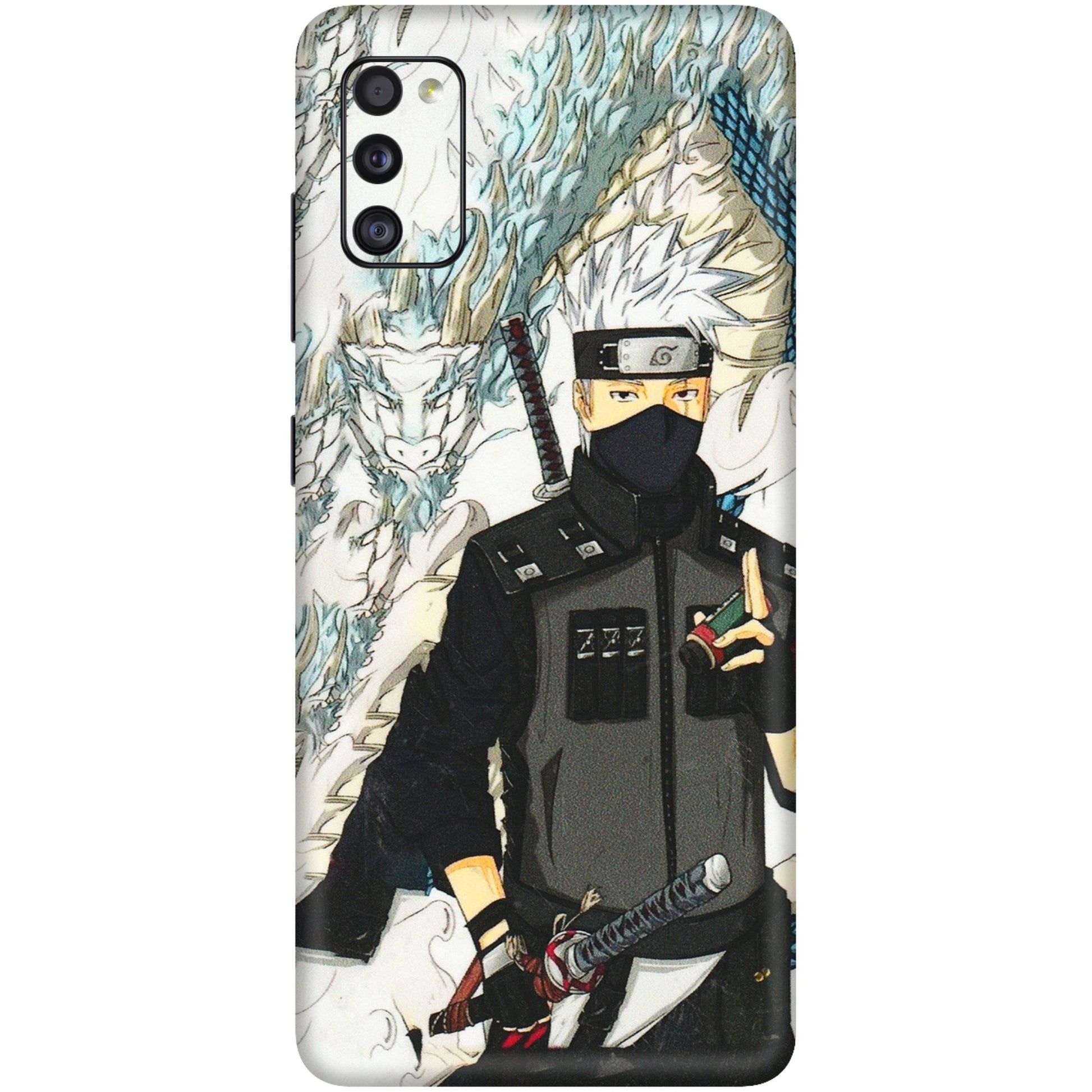 Samsung A/S Series Phone Skins (All Models) - Kakashi Hatake Naruto Anime - 3D Embossed Finish (L-46) Samsung Galaxy A41