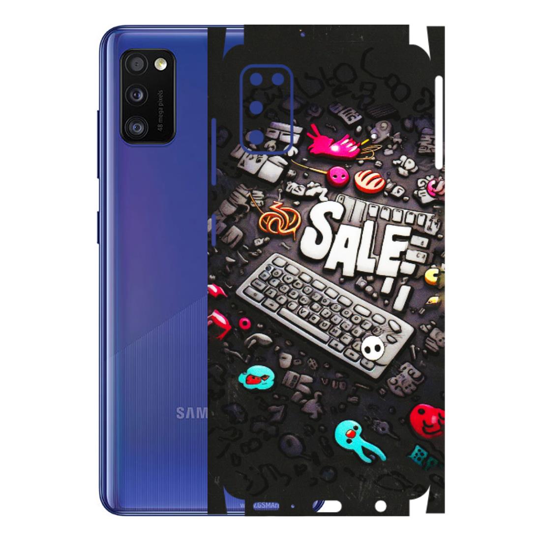 Samsung A/S Series Phone Skins (All Models) - Gadgets Sale - 3D Embossed Finish (L-50) Samsung Galaxy A41