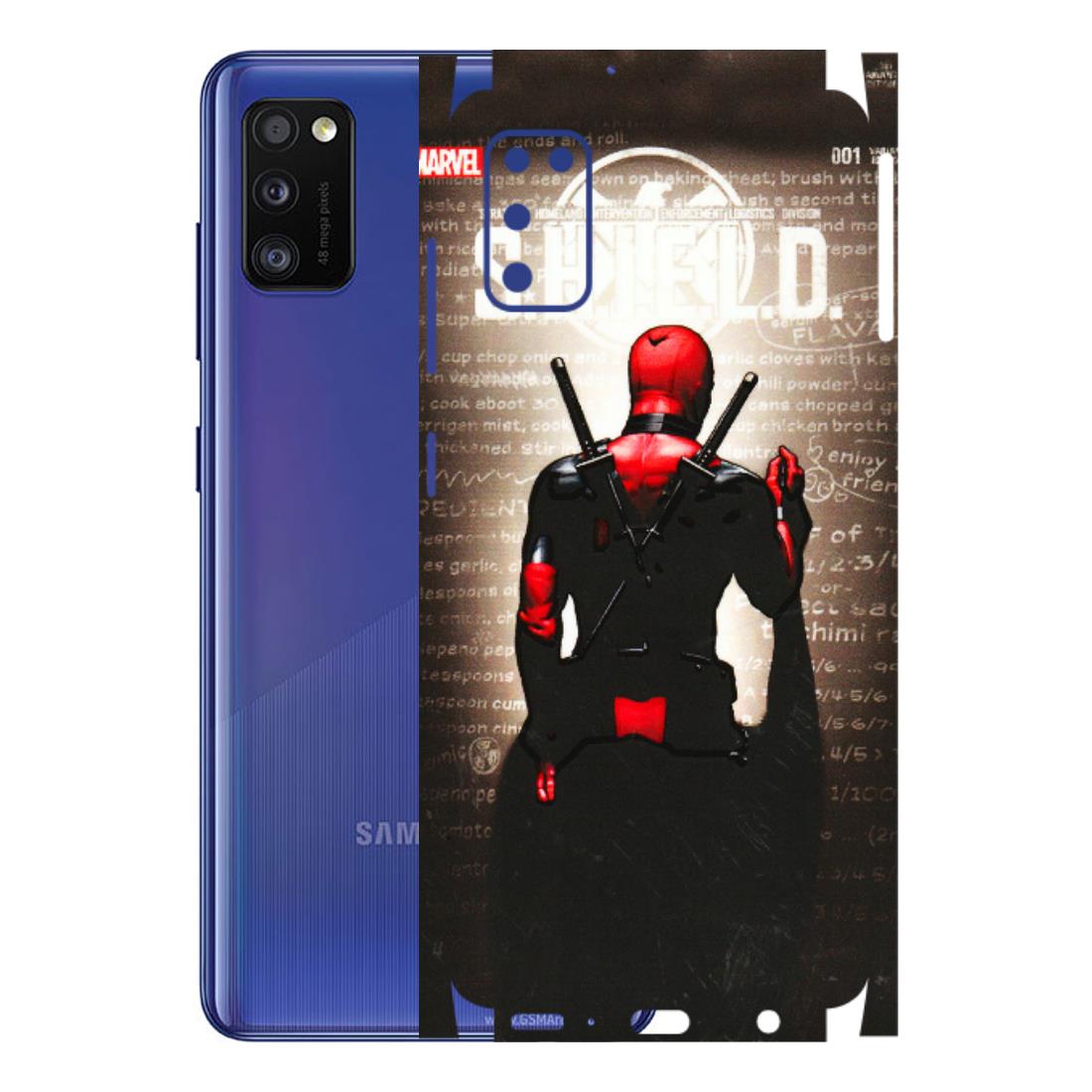 Samsung A/S Series Phone Skins (All Models) - Deadpool - 3D Embossed Finish (L-56) Samsung Galaxy A41