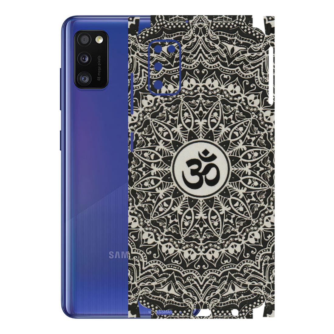 Samsung A/S Series Phone Skins (All Models) - Aum Elegant Mandala - 3D Embossed Finish (L-62) Samsung Galaxy A41