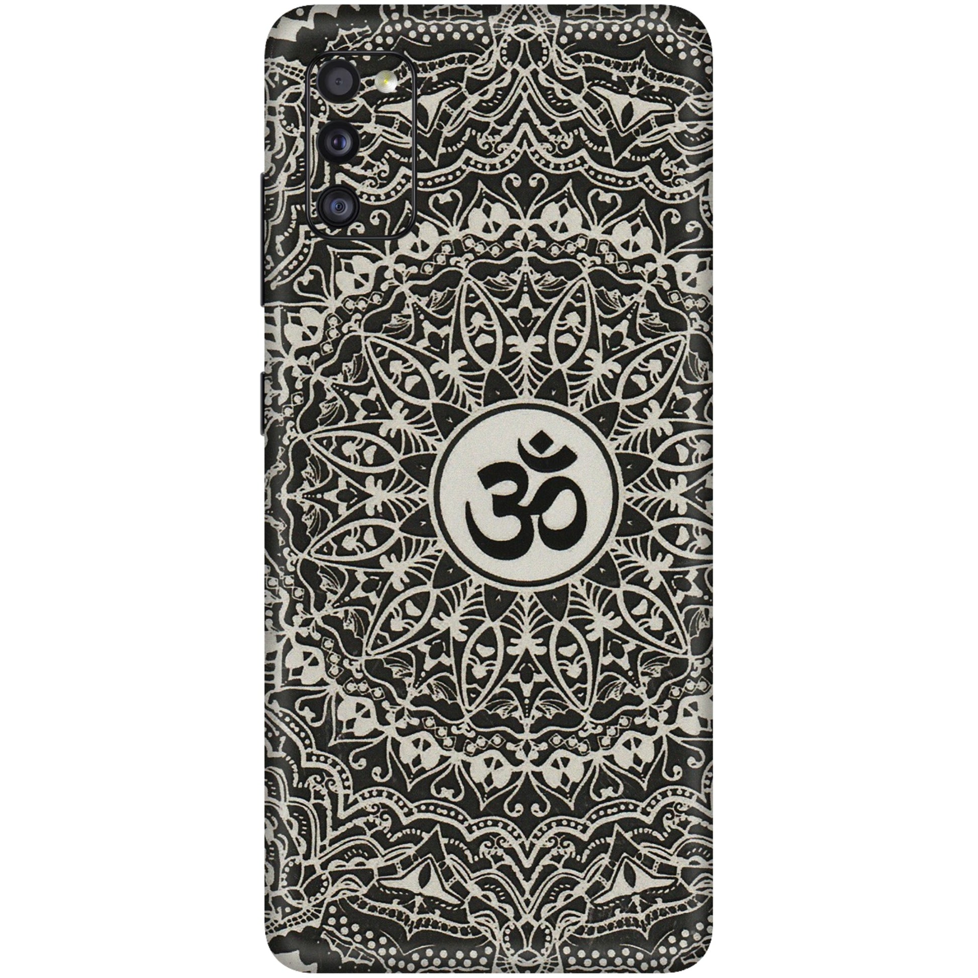 Samsung A/S Series Phone Skins (All Models) - Aum Elegant Mandala - 3D Embossed Finish (L-62) Samsung Galaxy A41