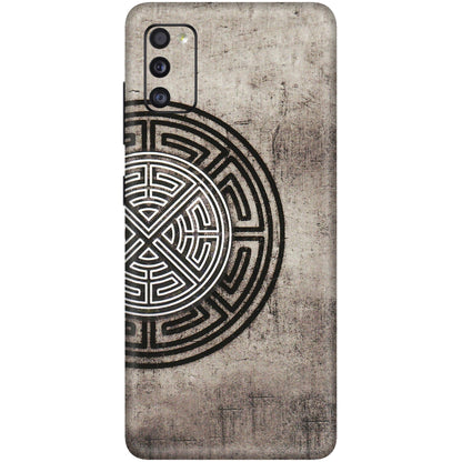 Samsung A/S Series Phone Skins (All Models) - Mysterious Circular Design - 3D Embossed Finish (L-63) Samsung Galaxy A41