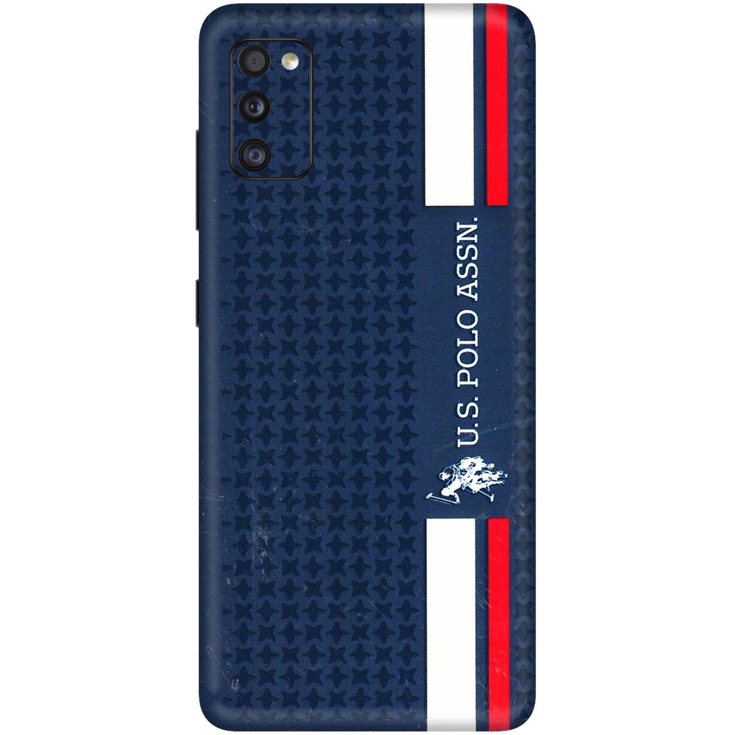 Samsung A/S Series Phone Skins (All Models) - US POLO Designer Brand - 3D Embossed Finish (L-65) Samsung Galaxy A41