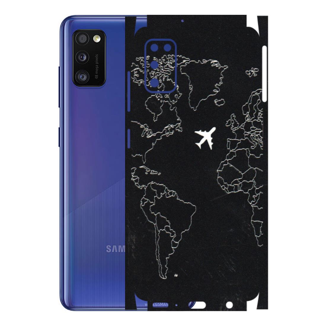 Samsung A/S Series Phone Skins (All Models) - Never Ending Travel - 3D Embossed Finish (L-79) Samsung Galaxy A41