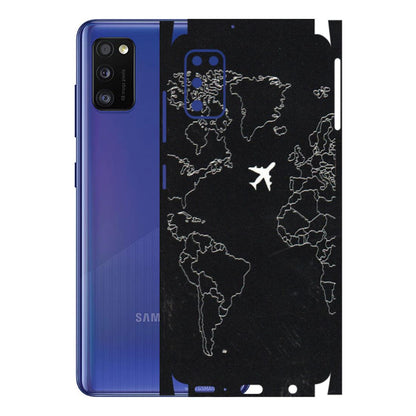 Samsung A/S Series Phone Skins (All Models) - Never Ending Travel - 3D Embossed Finish (L-79) Samsung Galaxy A41