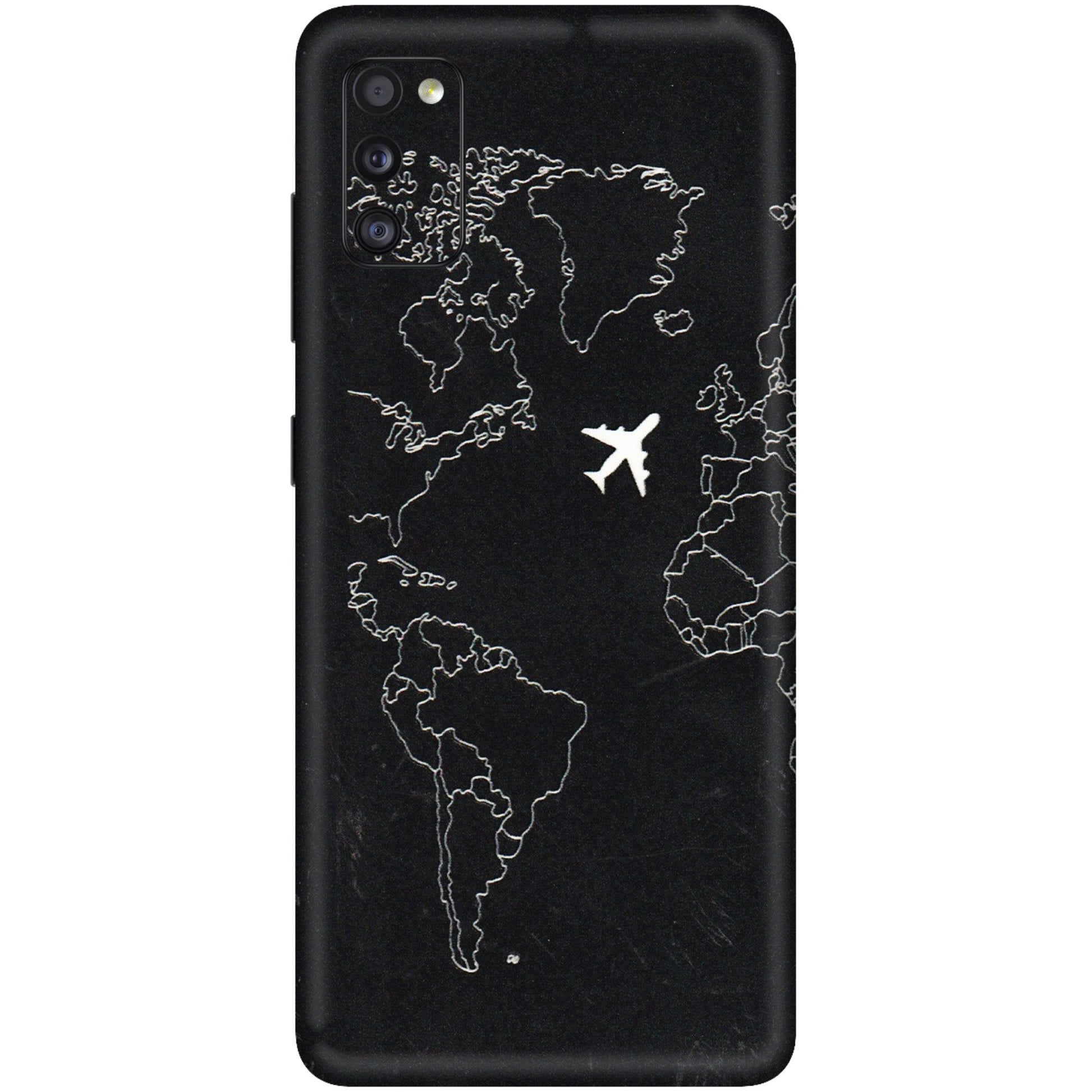 Samsung A/S Series Phone Skins (All Models) - Never Ending Travel - 3D Embossed Finish (L-79) Samsung Galaxy A41