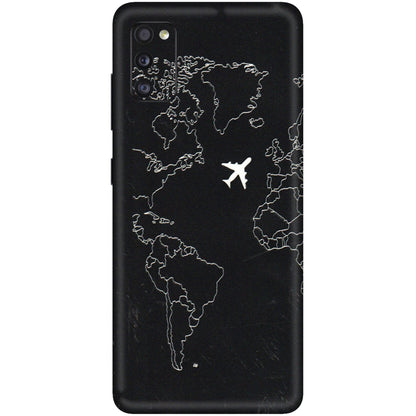 Samsung A/S Series Phone Skins (All Models) - Never Ending Travel - 3D Embossed Finish (L-79) Samsung Galaxy A41