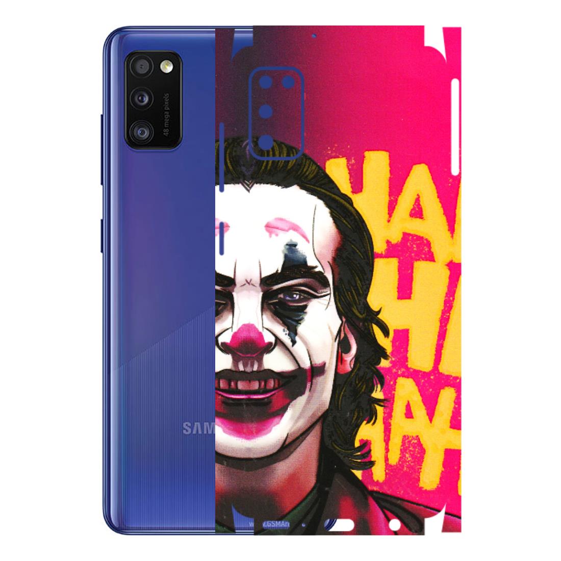 Samsung A/S Series Phone Skins (All Models) - Joker Evil Laugh - 3D Embossed Finish (L-97) Samsung Galaxy A41