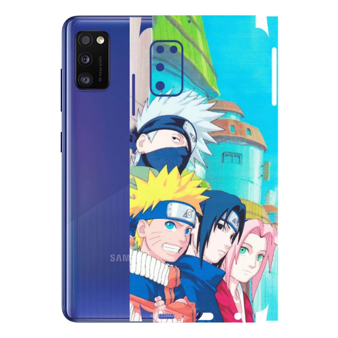 Samsung A/S Series Phone Skins (All Models) - Team Minato And Kakashi - Matte Finish (M-101) Samsung Galaxy A41