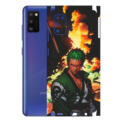 Samsung A/S Series Phone Skins (All Models) - Roronoa Zoro - Matte Finish (M-102) Samsung Galaxy A41