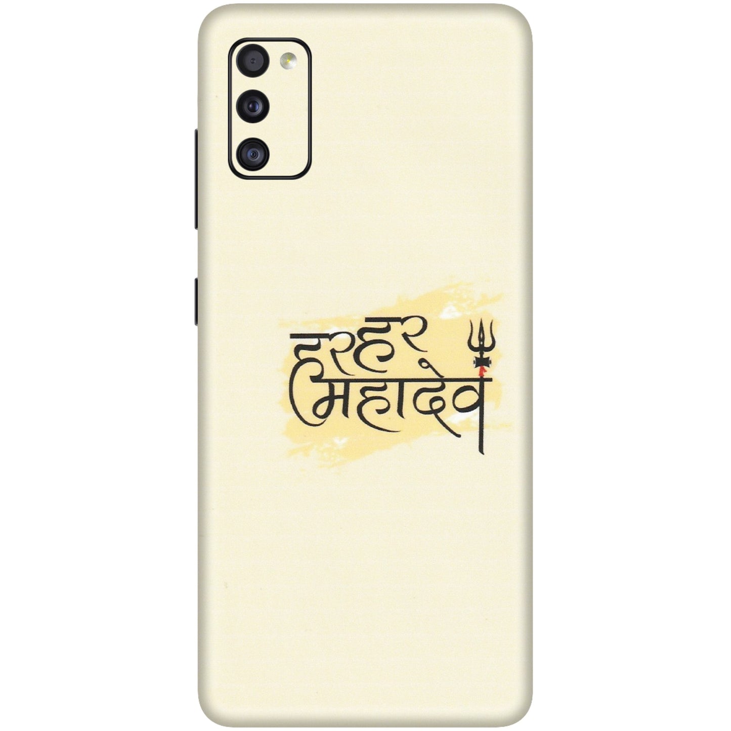 Samsung A/S Series Phone Skins (All Models) - Har Har Mahadev - Matte Finish (M-10) Samsung Galaxy A41