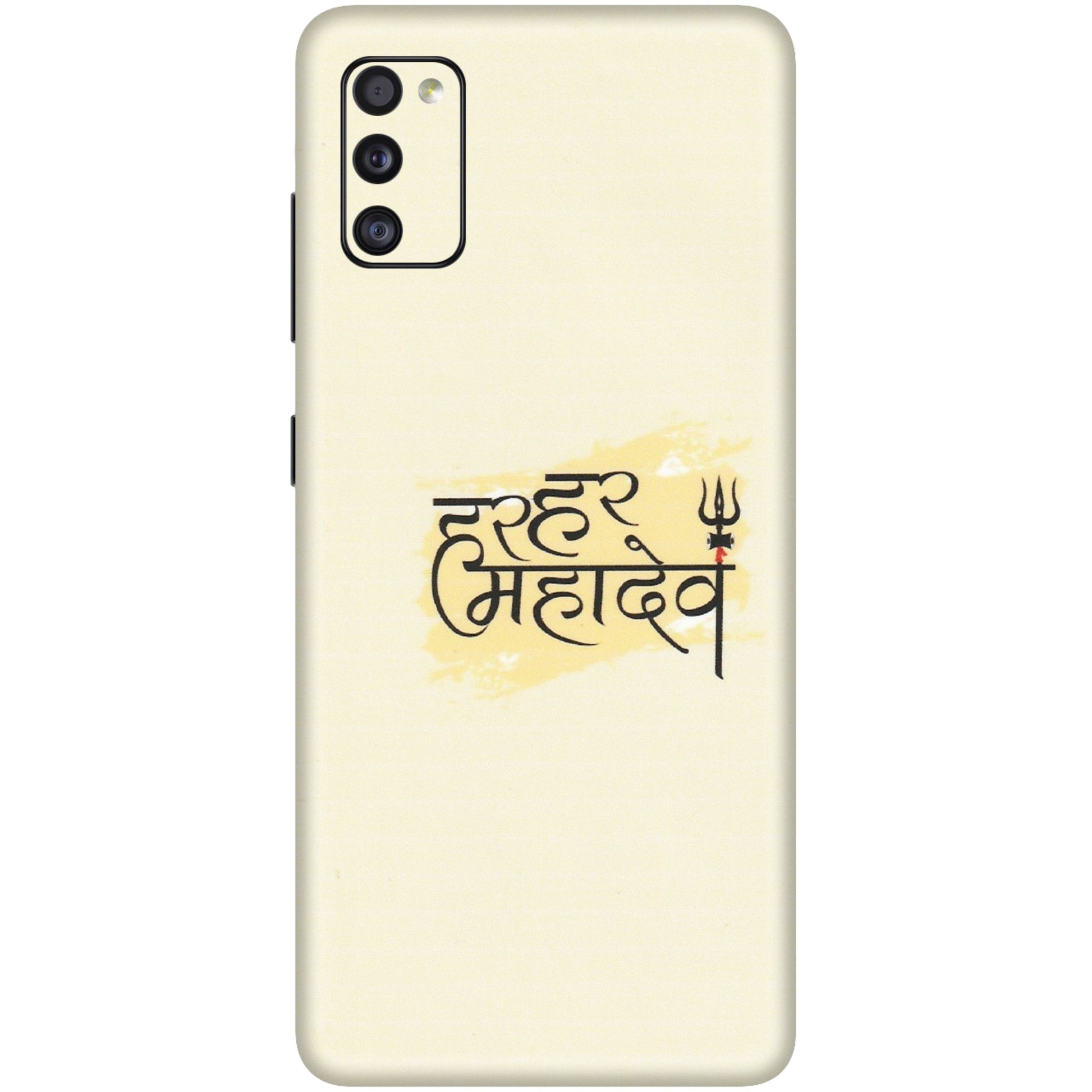 Samsung A/S Series Phone Skins (All Models) - Har Har Mahadev - Matte Finish (M-10) Samsung Galaxy A41