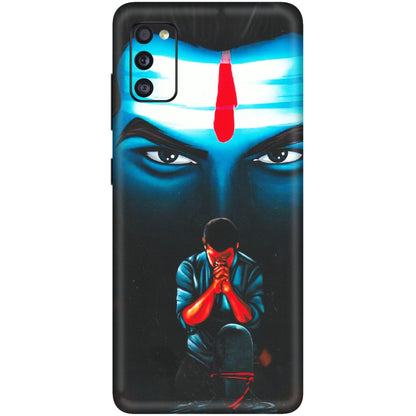 Samsung A/S Series Phone Skins (All Models) - Mahakal Bhakt - Matte Finish (M-112) Samsung Galaxy A41