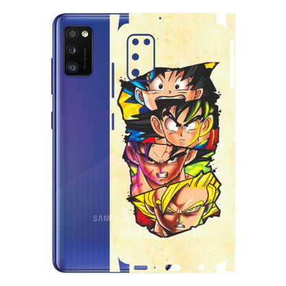 Samsung A/S Series Phone Skins (All Models) - Angry Multi Anime - Matte Finish (M-113) Samsung Galaxy A41