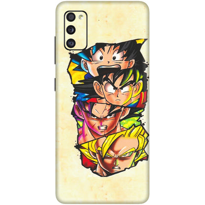 Samsung A/S Series Phone Skins (All Models) - Angry Multi Anime - Matte Finish (M-113) Samsung Galaxy A41