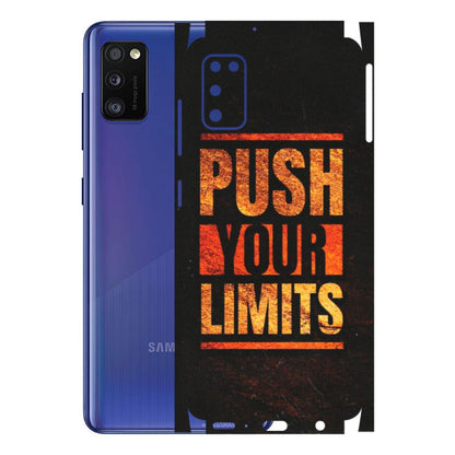 Samsung A/S Series Phone Skins (All Models) - Push Your Limits - Matte Finish (M-118) Samsung Galaxy A41