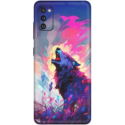 Samsung A/S Series Phone Skins (All Models) - New Wild Wolf Abstract - Matte Finish (M-125) Samsung Galaxy A41