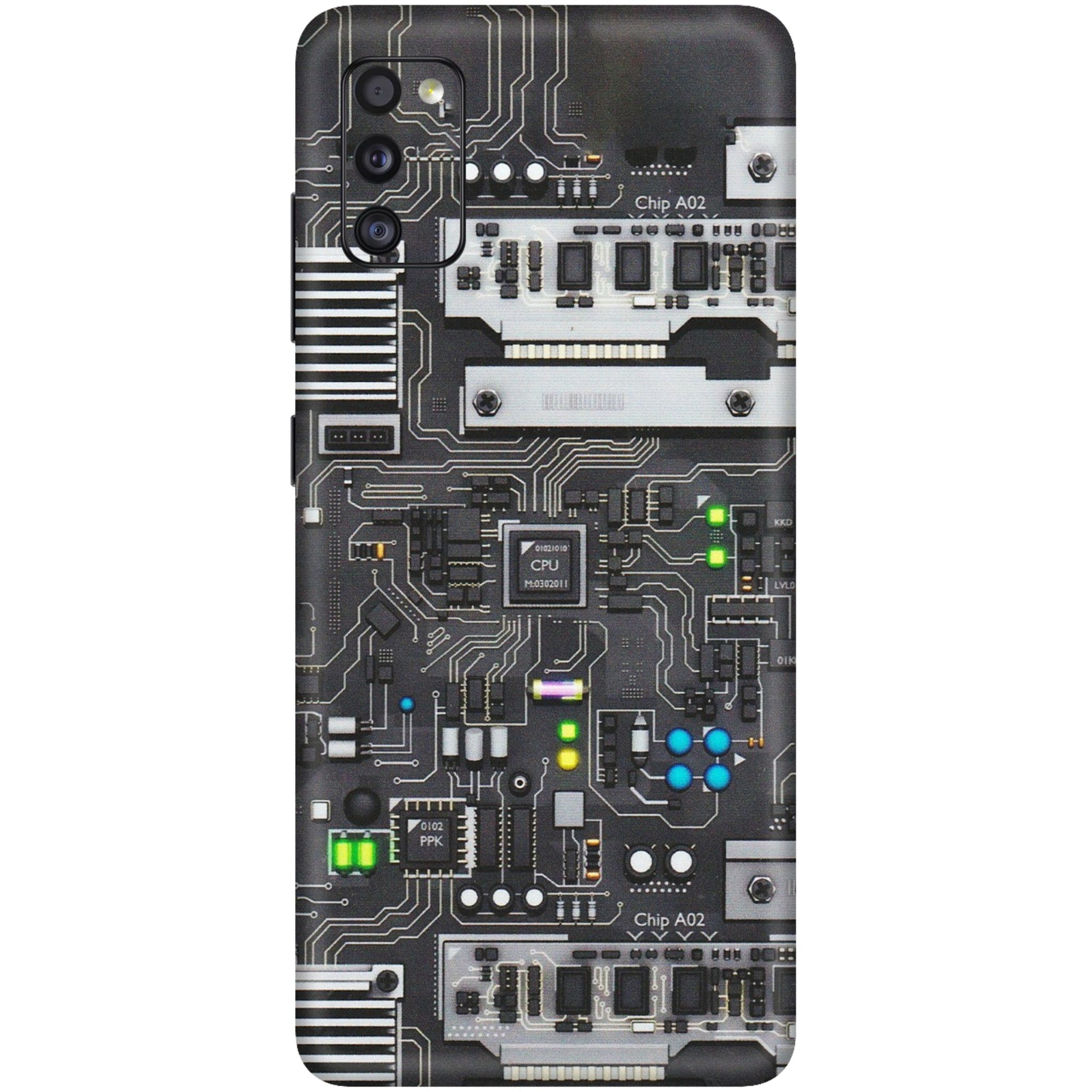 Samsung A/S Series Phone Skins (All Models) - Motherboard Internals - Matte Finish (M-135) Samsung Galaxy A41