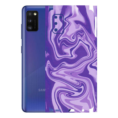 Samsung A/S Series Phone Skins (All Models) - Hazy Purple Nights - Matte Finish (M-14) Samsung Galaxy A41