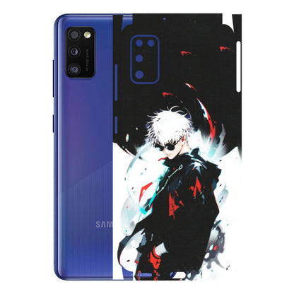 Samsung A/S Series Phone Skins (All Models) - Gojo Powerful Charater Kaisen Anime - Matte Finish (M-144) Samsung Galaxy A41