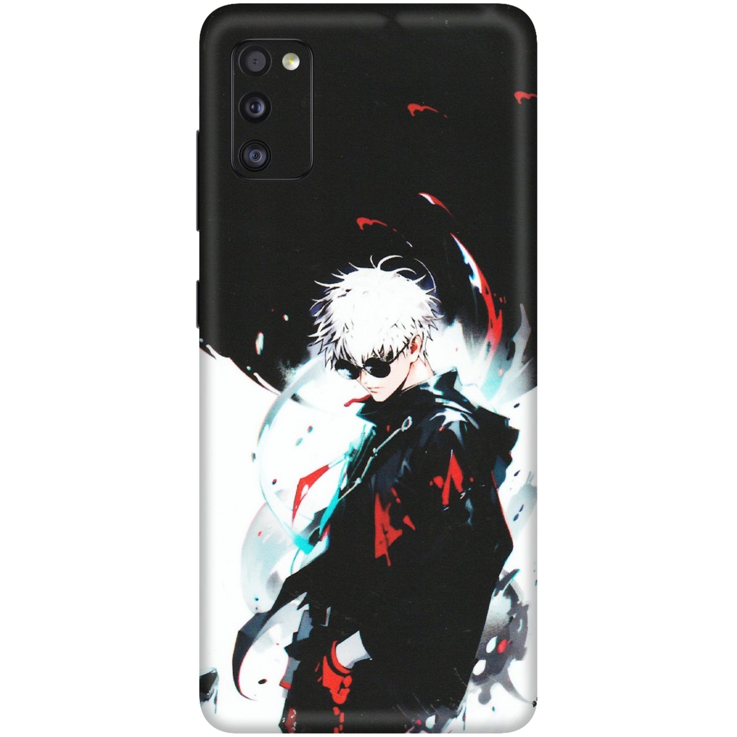Samsung A/S Series Phone Skins (All Models) - Gojo Powerful Charater Kaisen Anime - Matte Finish (M-144) Samsung Galaxy A41