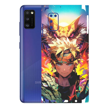 Samsung A/S Series Phone Skins (All Models) - Angry Naruto Anime - Matte Finish (M-148) Samsung Galaxy A41