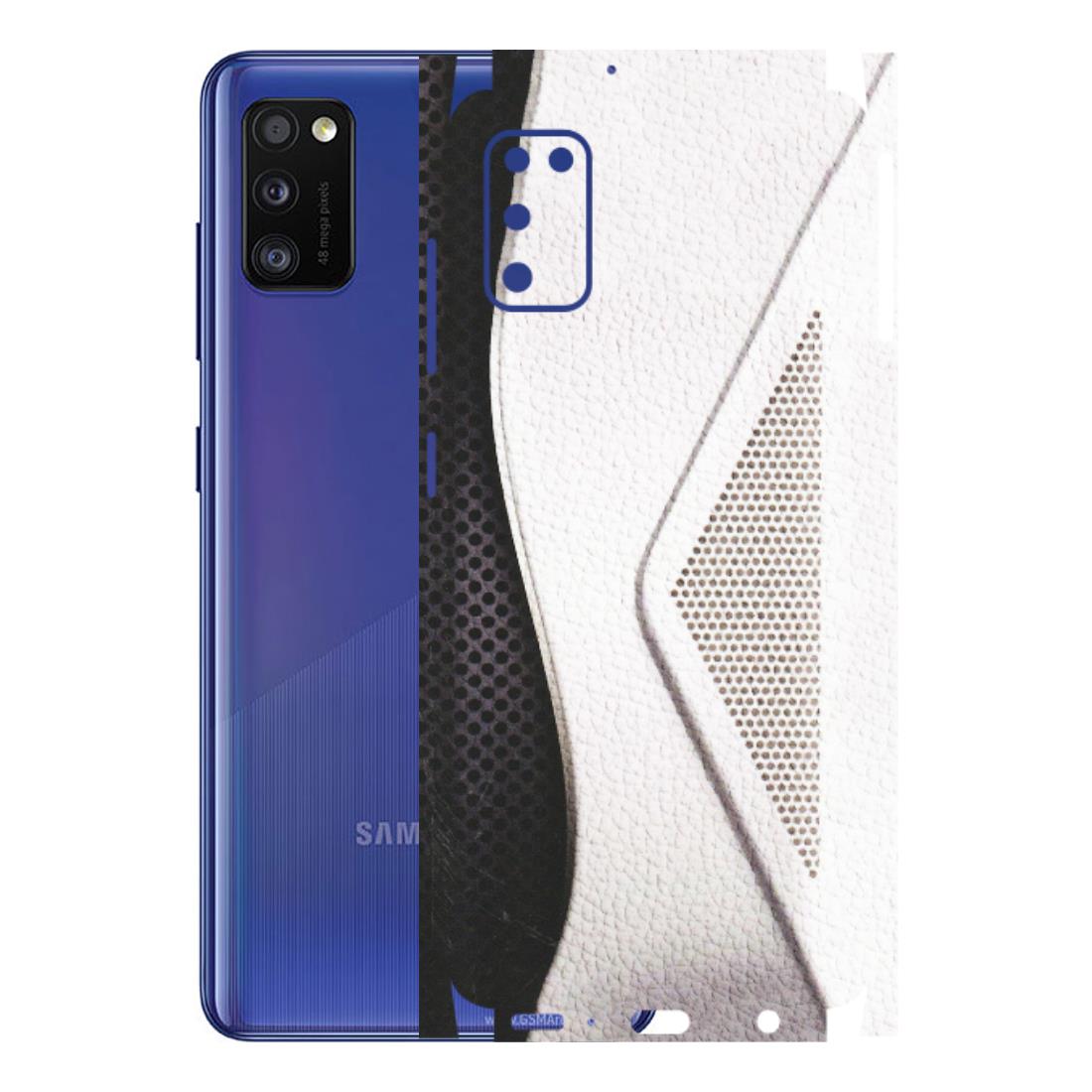 Samsung A/S Series Phone Skins (All Models) - Black And White Iconic Convoy - Matte Finish (M-149) Samsung Galaxy A41