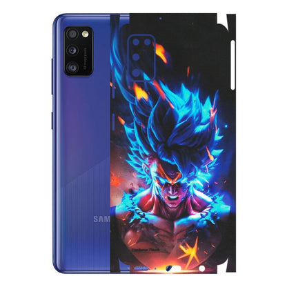 Samsung A/S Series Phone Skins (All Models) - Angry Goku Dragon Ball Anime - Matte Finish (M-150) Samsung Galaxy A41