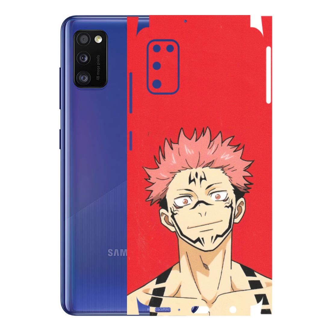 Samsung A/S Series Phone Skins (All Models) - Ryomen Sukuna Fun Anime - Matte Finish (M-153) Samsung Galaxy A41