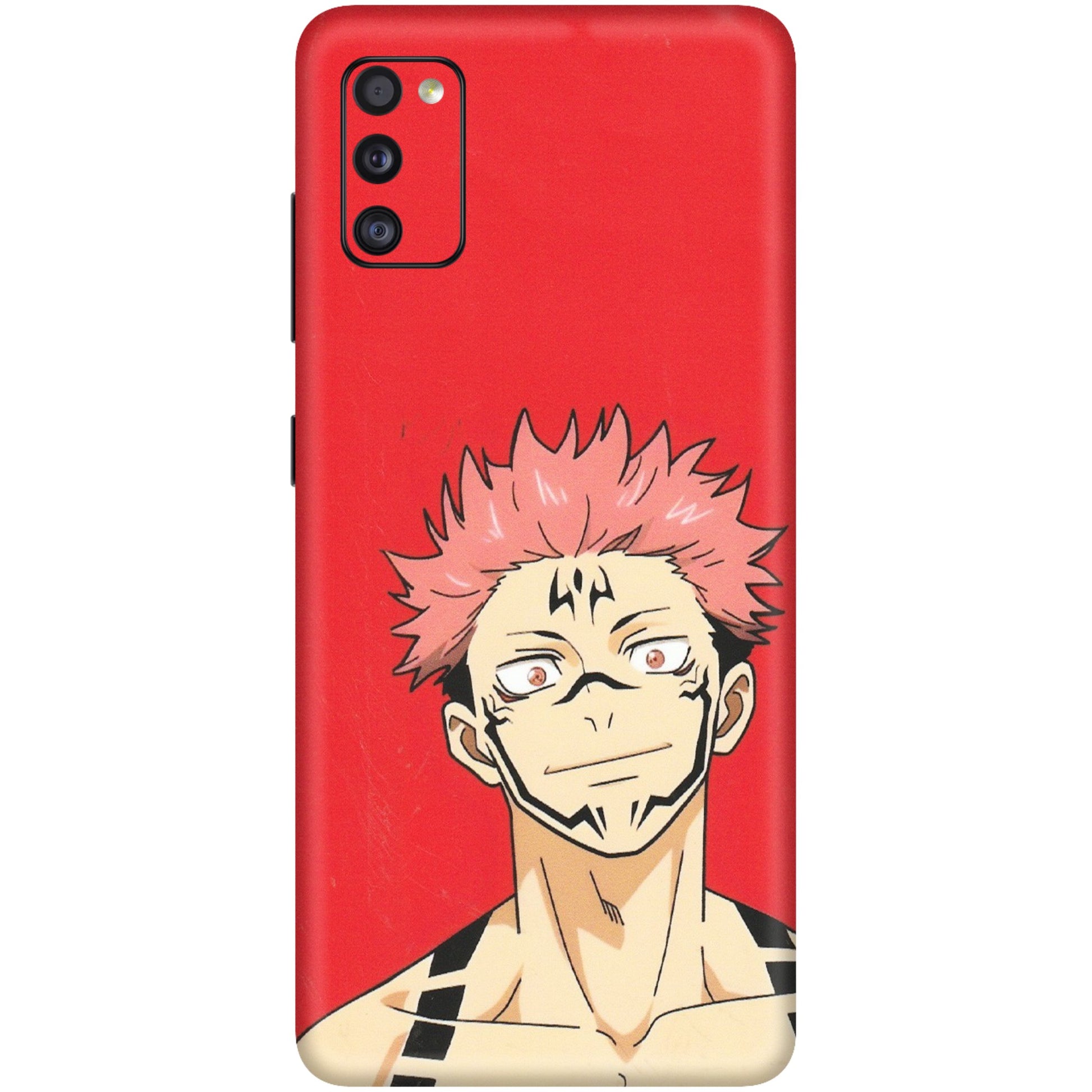 Samsung A/S Series Phone Skins (All Models) - Ryomen Sukuna Fun Anime - Matte Finish (M-153) Samsung Galaxy A41