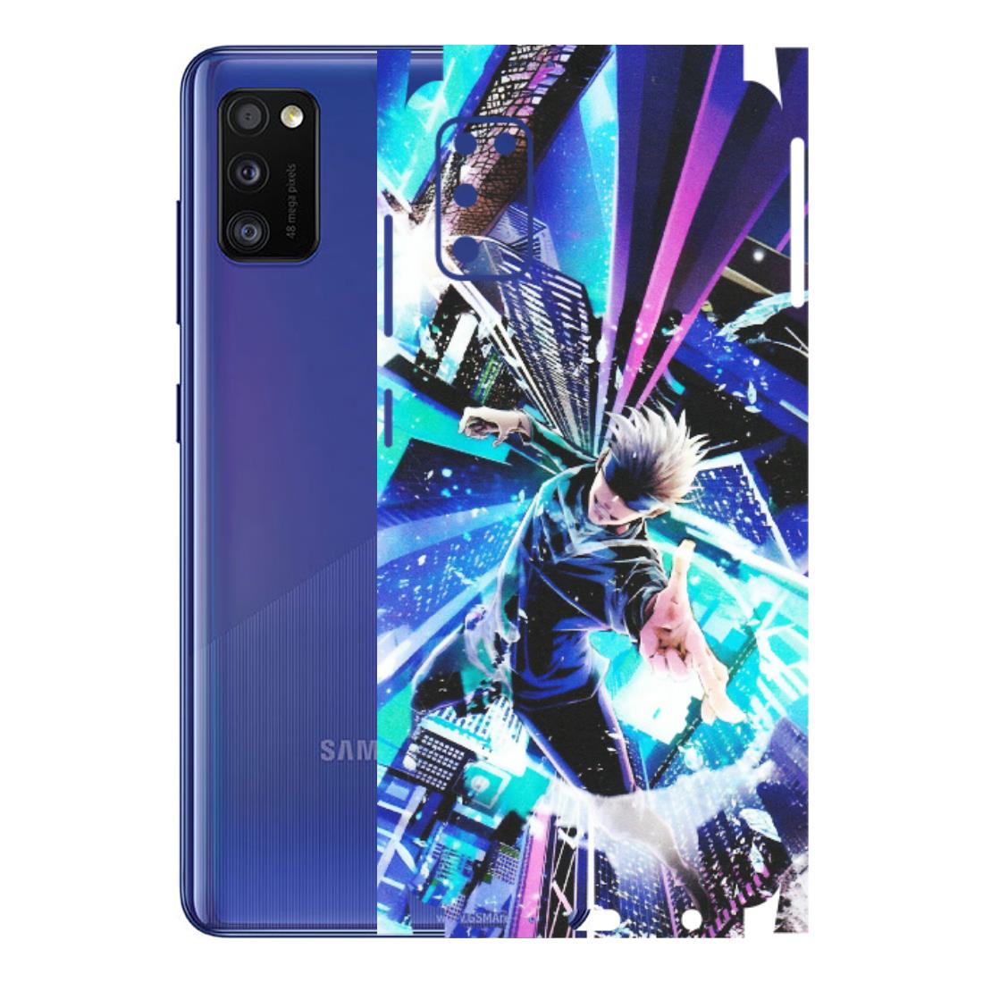 Samsung A/S Series Phone Skins (All Models) - Manga Action Jujustu Kaisen Anime - Matte Finish (M-155) Samsung Galaxy A41