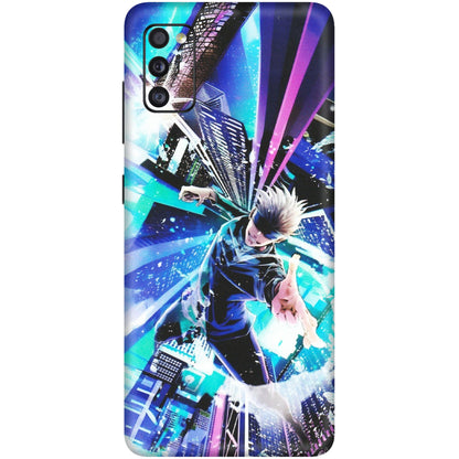 Samsung A/S Series Phone Skins (All Models) - Manga Action Jujustu Kaisen Anime - Matte Finish (M-155) Samsung Galaxy A41