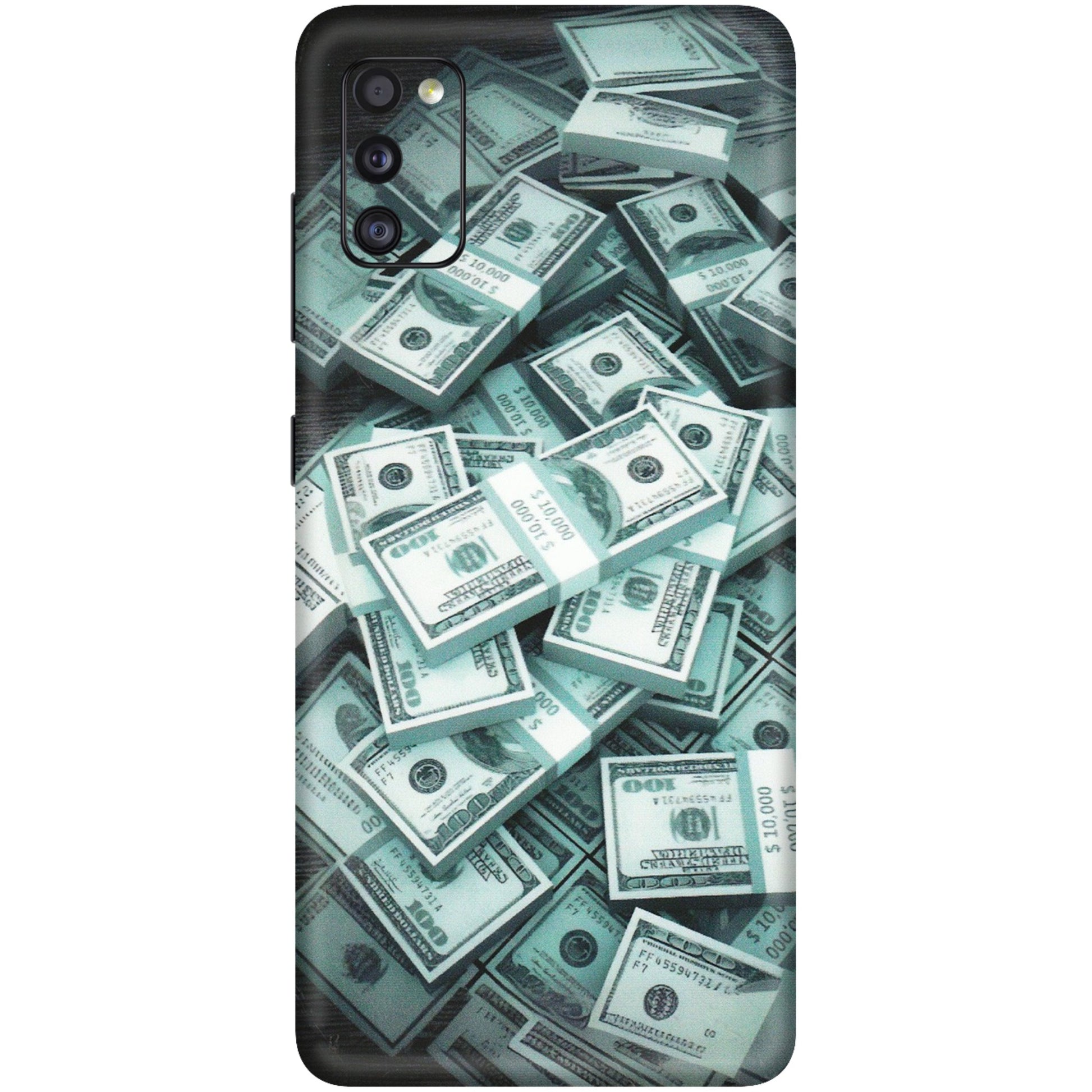 Samsung A/S Series Phone Skins (All Models) - Hundred Dollar Bill - Matte Finish (M-162) Samsung Galaxy A41