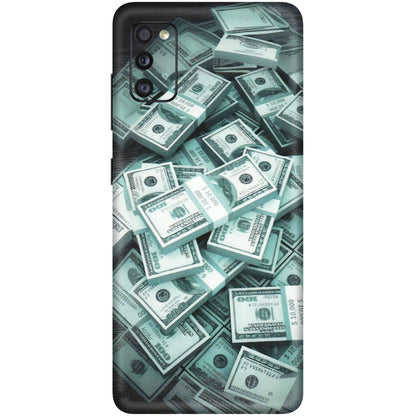 Samsung A/S Series Phone Skins (All Models) - Hundred Dollar Bill - Matte Finish (M-162) Samsung Galaxy A41