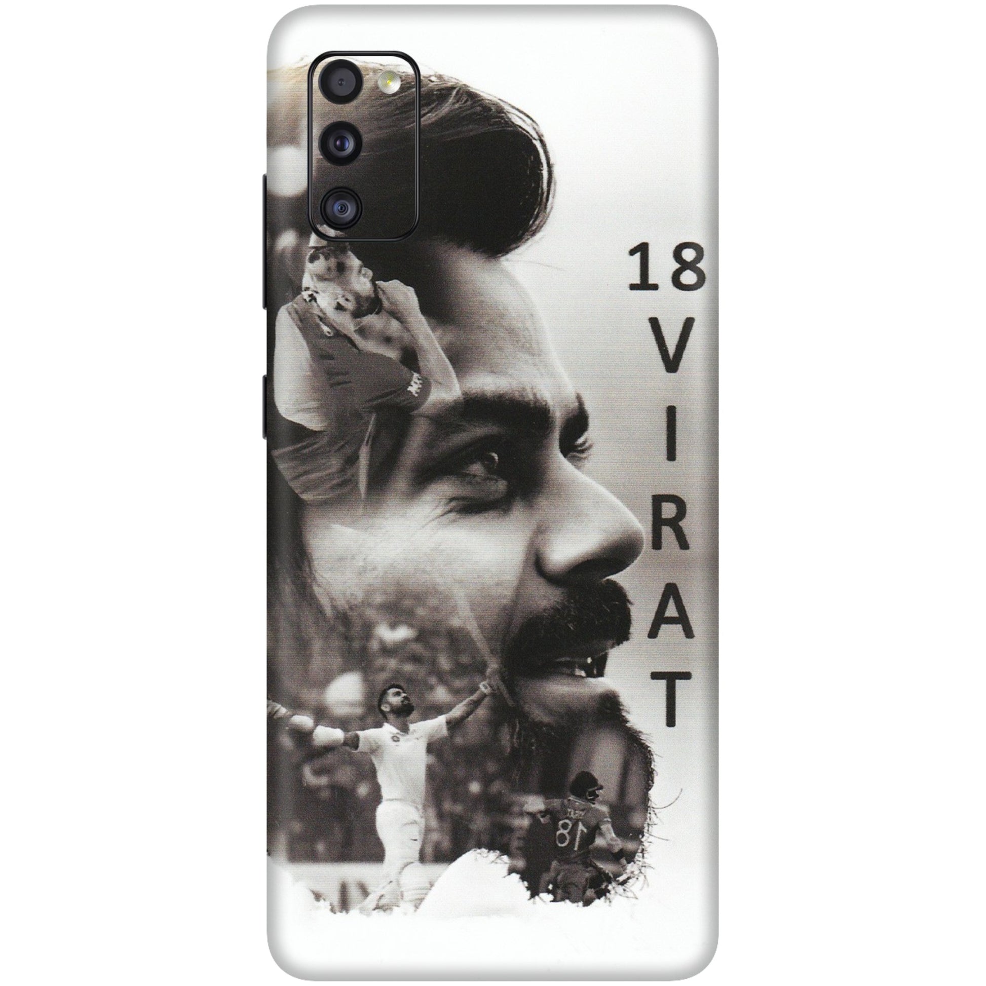 Samsung A/S Series Phone Skins (All Models) - Virat Kohli Cricketer - Matte Finish (M-163) Samsung Galaxy A41