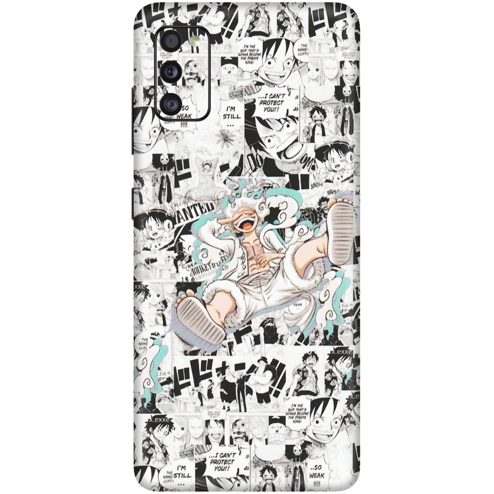 Samsung A/S Series Phone Skins (All Models) - One Piece Comic - Matte Finish (M-168) Samsung Galaxy A41