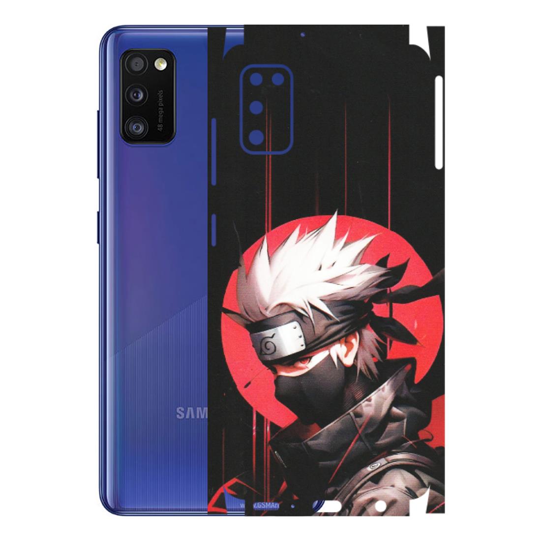 Samsung A/S Series Phone Skins (All Models) - Naruto Anime Blood - Matte Finish (M-170) Samsung Galaxy A41