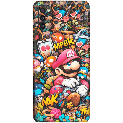 Samsung A/S Series Phone Skins (All Models) - Super Mario Bros Artistic - Matte Finish (M-173) Samsung Galaxy A41