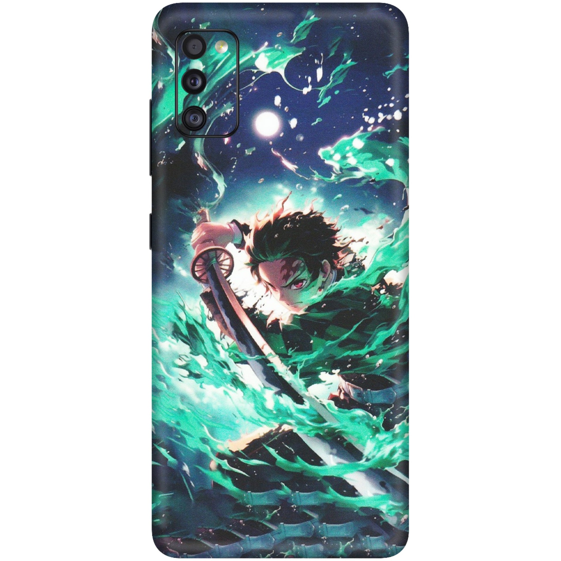 Samsung A/S Series Phone Skins (All Models) - Sword Fighter Anime - Matte Finish (M-29) Samsung Galaxy A41