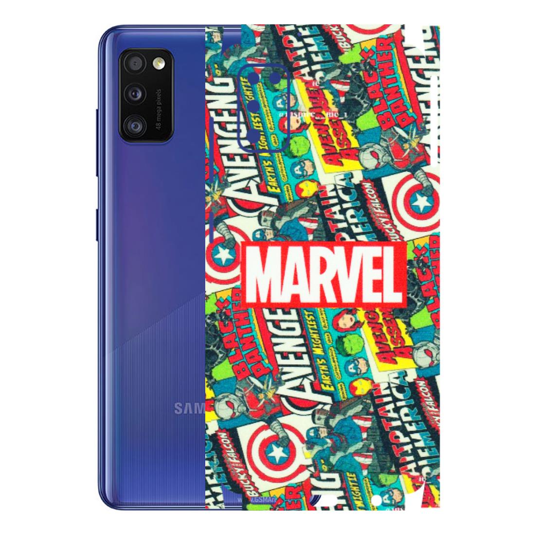 Samsung A/S Series Phone Skins (All Models) - Marvel Comic Lover - Matte Finish (M-30) Samsung Galaxy A41