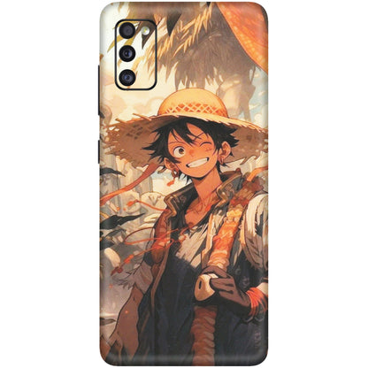 Samsung A/S Series Phone Skins (All Models) - Anime Character Smile - Matte Finish (M-33) Samsung Galaxy A41
