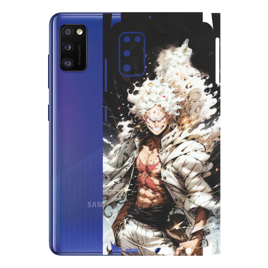 Samsung A/S Series Phone Skins (All Models) - Anime Angry Classy Character - Matte Finish (M-34) Samsung Galaxy A41