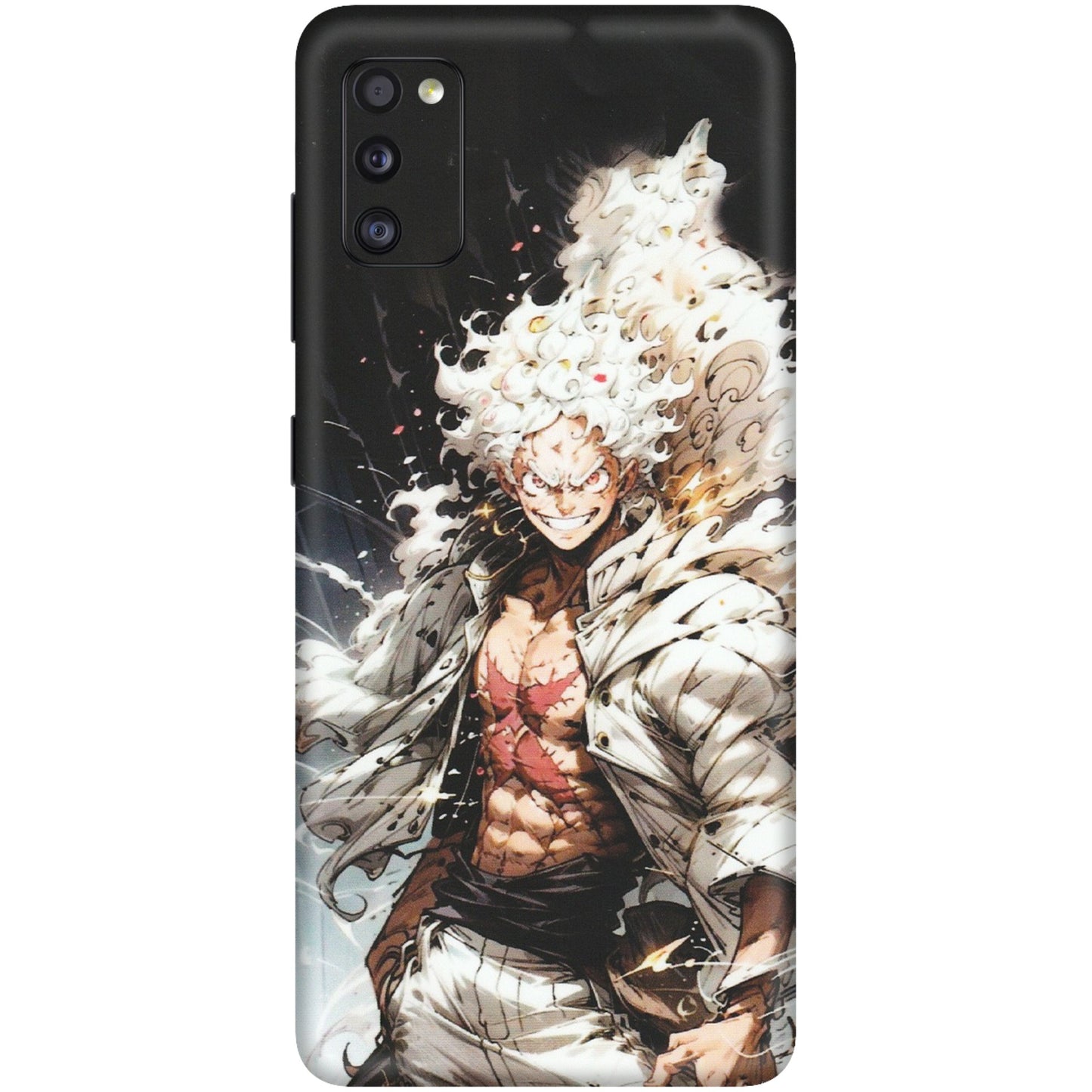 Samsung A/S Series Phone Skins (All Models) - Anime Angry Classy Character - Matte Finish (M-34) Samsung Galaxy A41