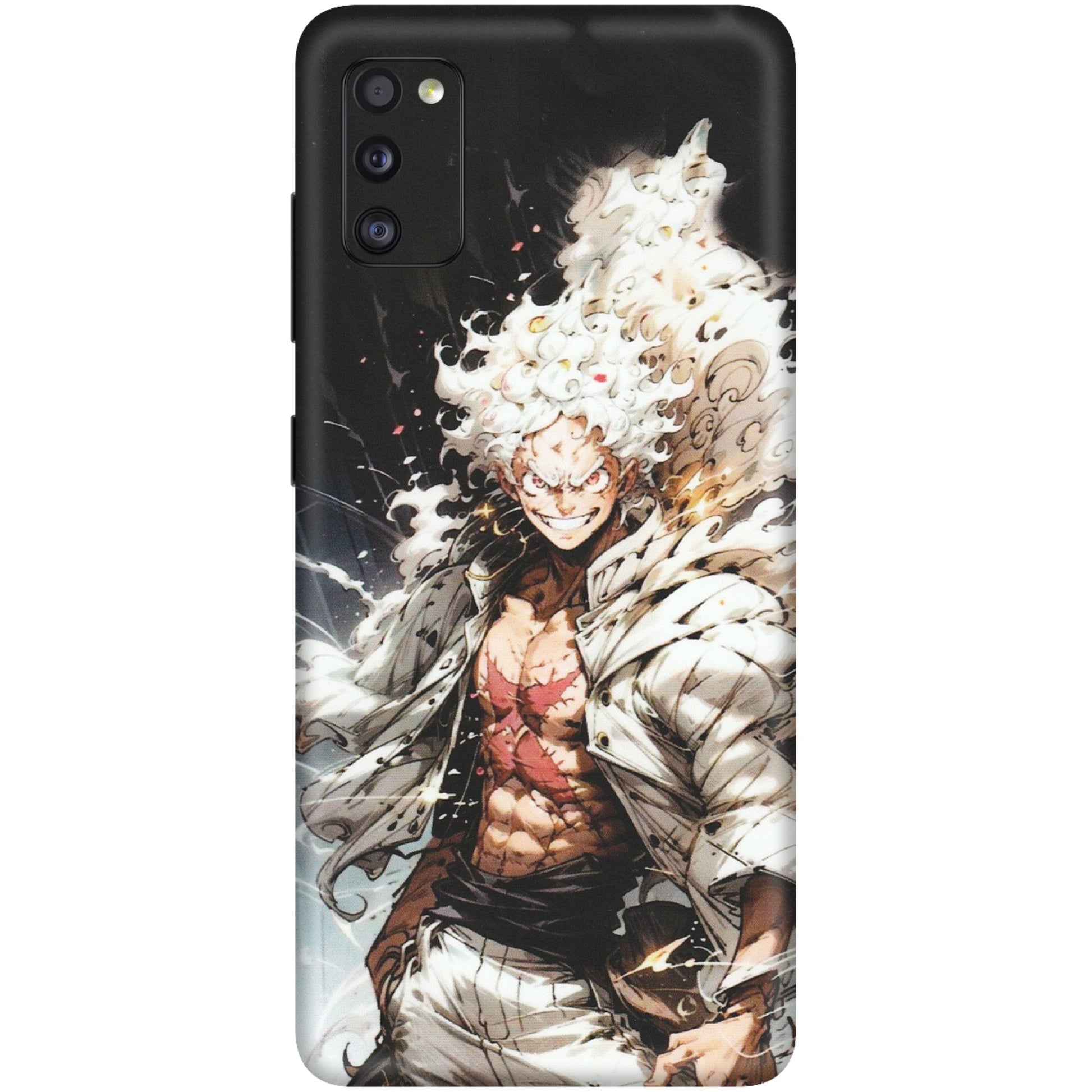 Samsung A/S Series Phone Skins (All Models) - Anime Angry Classy Character - Matte Finish (M-34) Samsung Galaxy A41